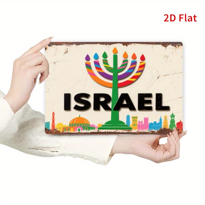Home Office Art - CIFBUY Vintage Alüminyum Duvar Sanatı Rustik