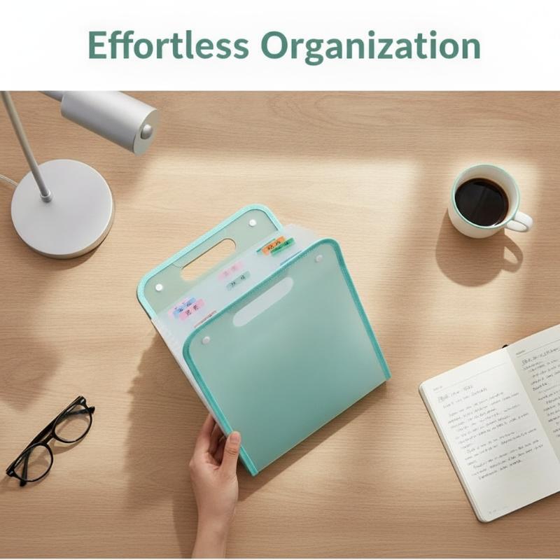 Home Office Organization - 13 Katmanlı A4 Dosya Düzenleyici Toz