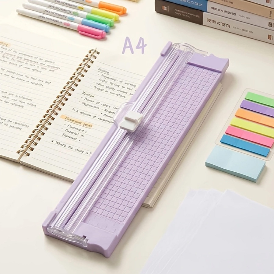 Home Office Image - A4 Kağıt Kesici, Değiştirilebilir Bıçak, Dayanıklı