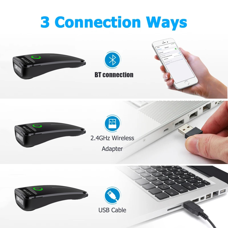 2D Barkod Tarayıcı W7 Mini Kab - Document Scanner Portable incelemesi ve fiyatı