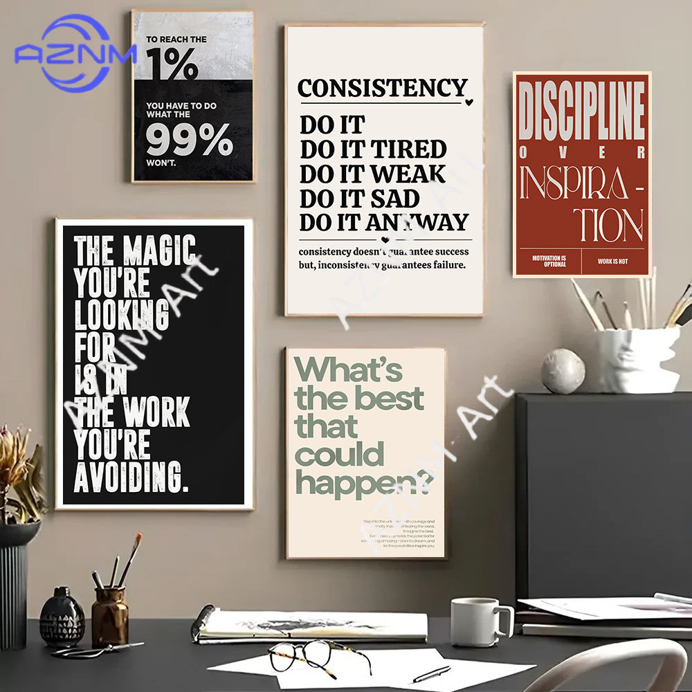 Minimalist Motivasyon Sözleri  - Home Office Inspiration incelemesi ve fiyatı