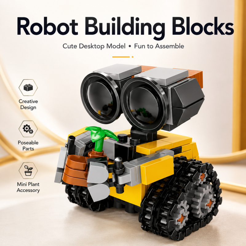 Mini Robot Yapı Blokları Seti, - Home Office Kit incelemesi ve fiyatı