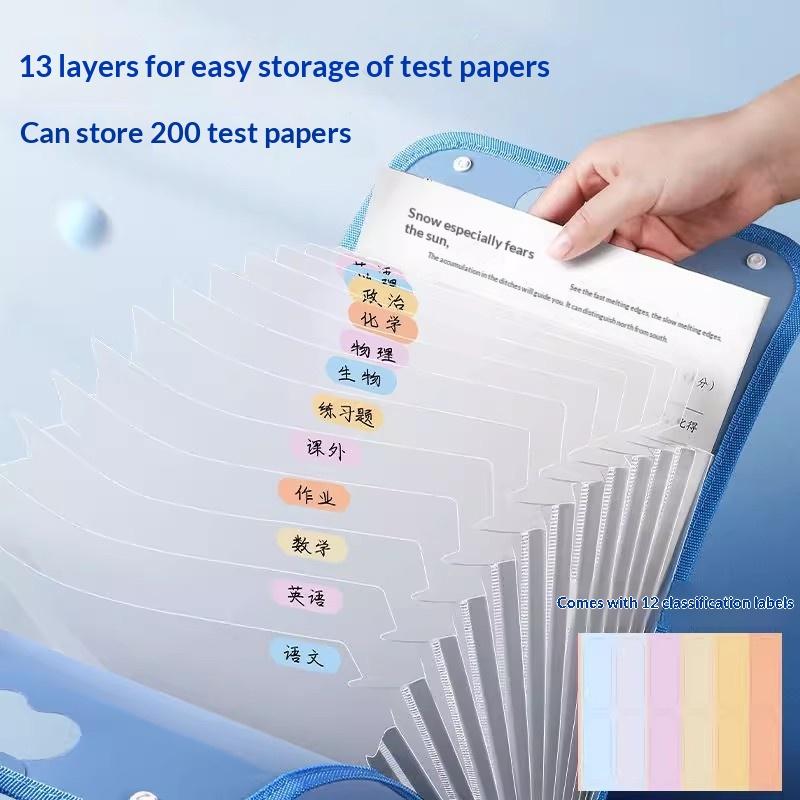 13 Katmanlı A4 Dosya Düzenleyi - Home Office Organization incelemesi ve fiyatı