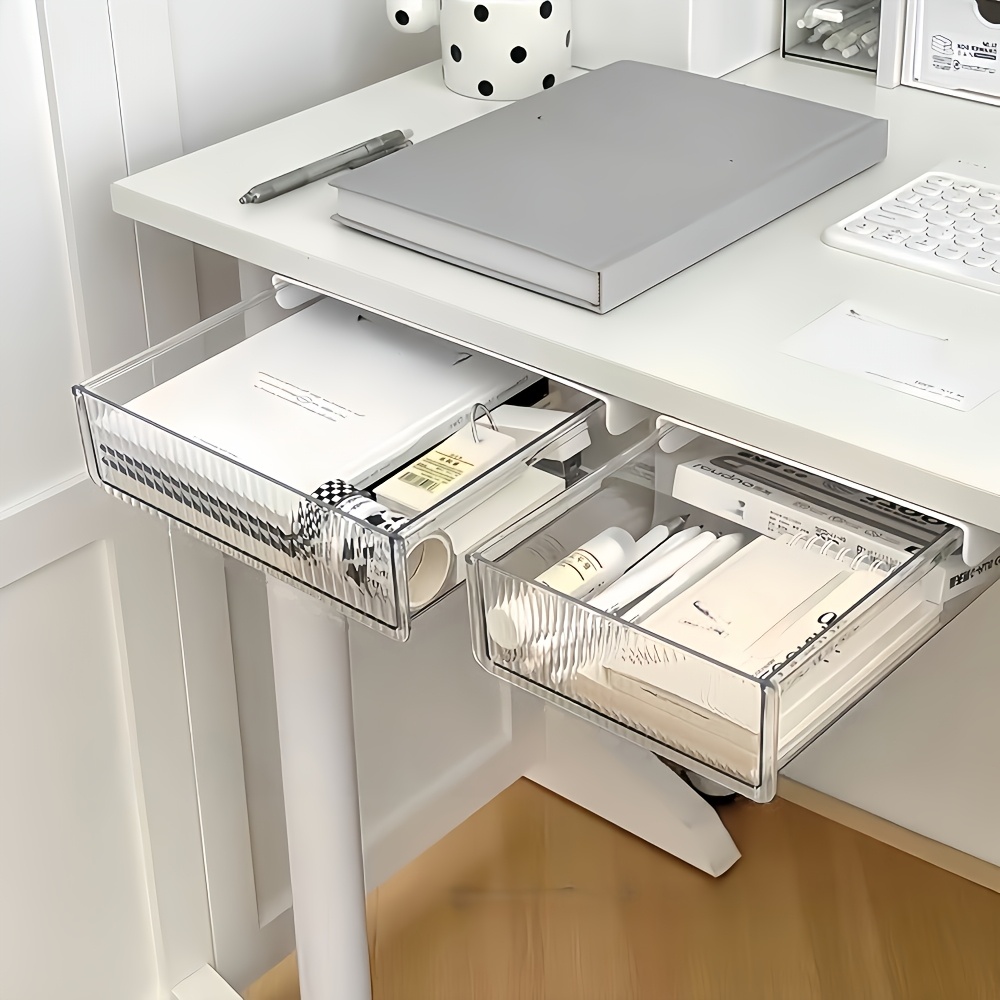 1 adet Masa Altında Şeffaf Çek - Home Office Desk With Drawers incelemesi ve fiyatı