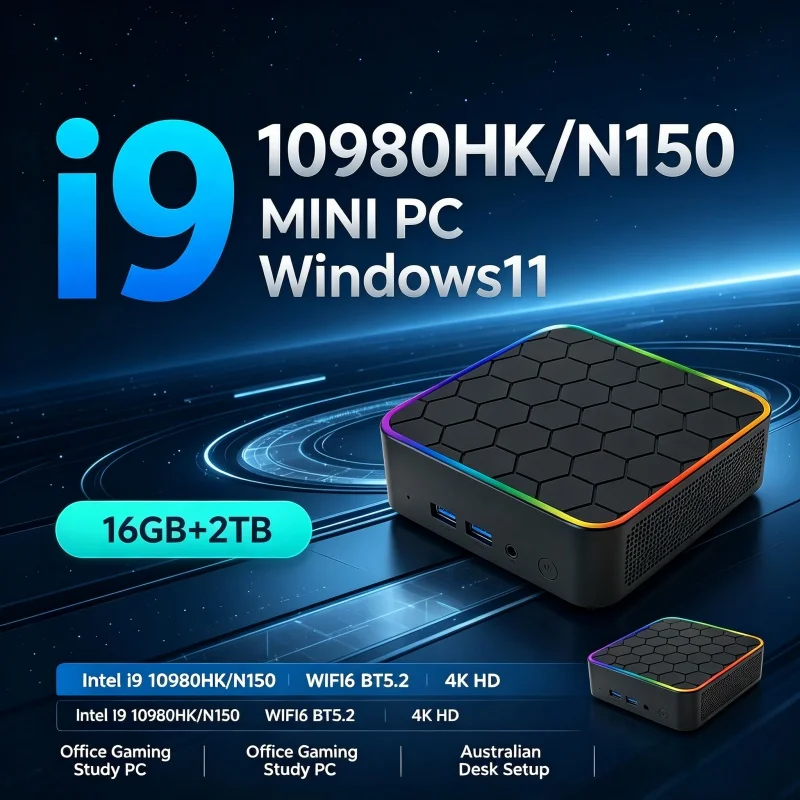 Mini PC Intel Core I9‑10980HK/ - Home Office Windows 11 incelemesi ve fiyatı