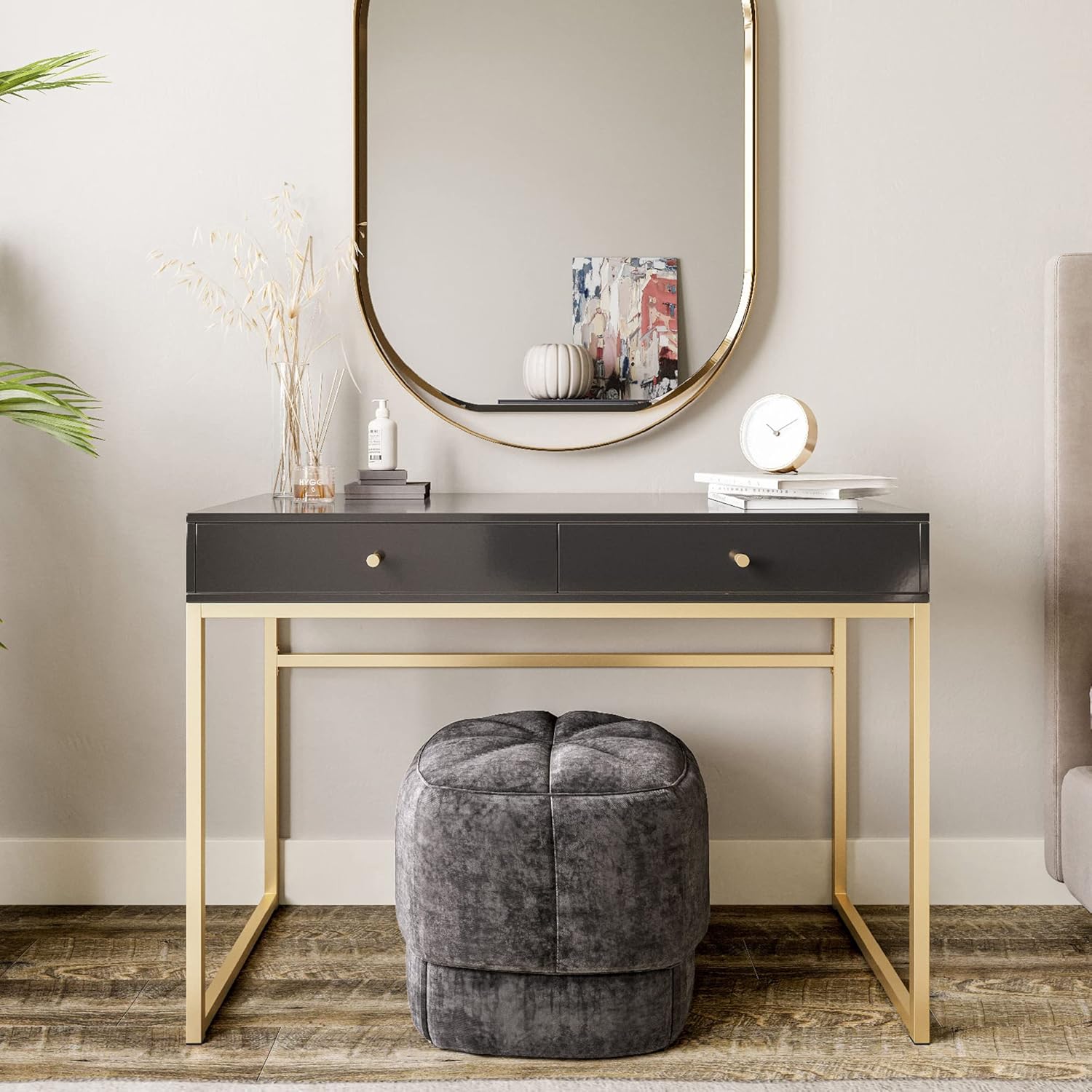 42 İnç Makyaj Masası veya Yata - Home Office Desk With Drawers incelemesi ve fiyatı
