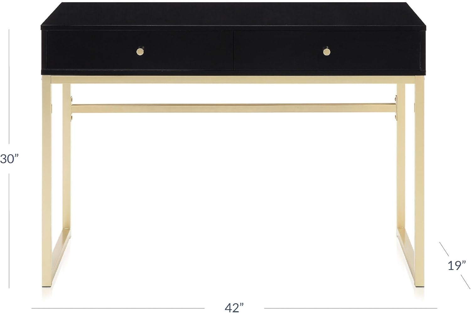 42 İnç Makyaj Masası veya Yata - Home Office Desk With Drawers incelemesi ve fiyatı