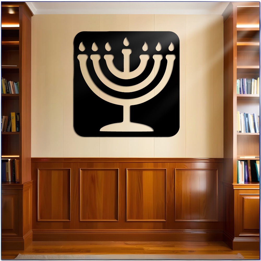 CIFBUY Vintage Menorah Metal D - Home Office Art incelemesi ve fiyatı