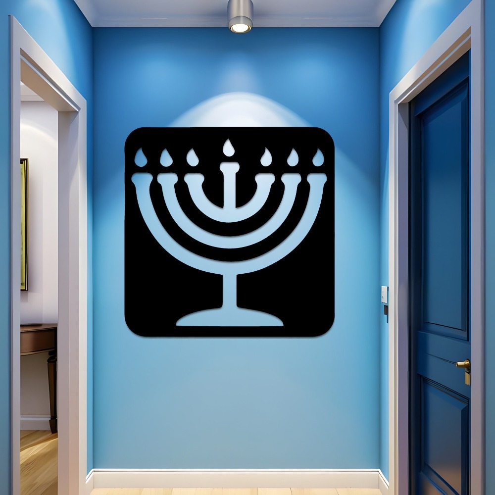 CIFBUY Vintage Menorah Metal D - Home Office Art incelemesi ve fiyatı