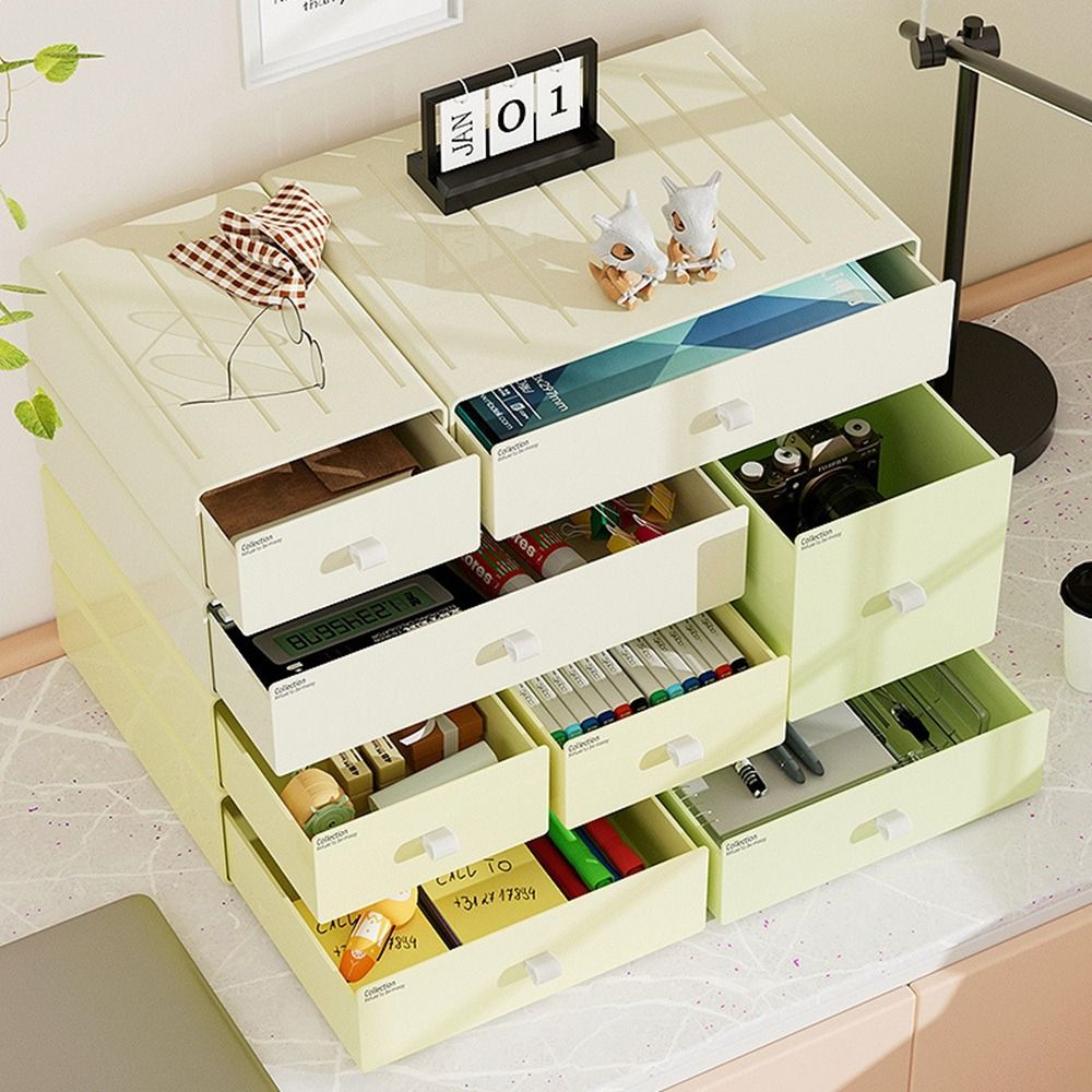 Renkli masaüstü istiflenebilir - Home Office Desk With Drawers incelemesi ve fiyatı