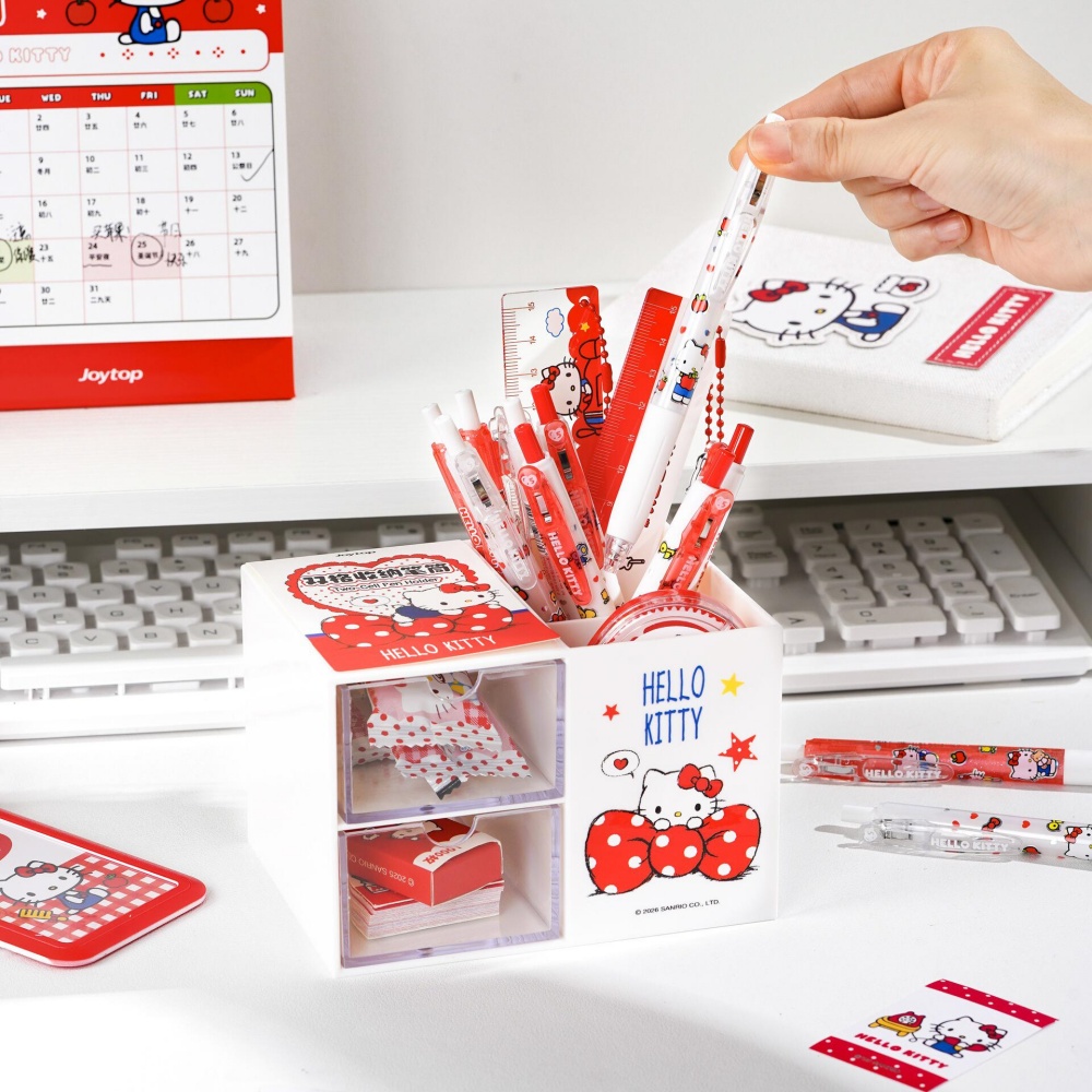 Orijinal Hello Kitty Çift Bölm - Home Office Desk With Drawers incelemesi ve fiyatı